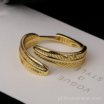 Anel de ouro 18k anéis de jóia